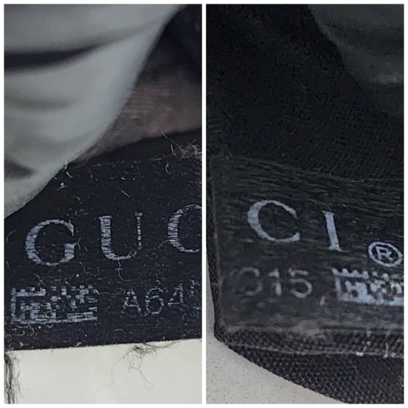 Authentic GUCCI Imprime Monogram Medium Double Buckle Flap Messenger Bag Black - Picture 8 of 16